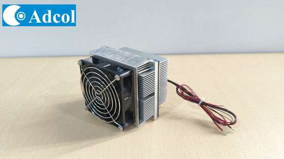 مزيل الرطوبة بالتبريد الحراري بيلتيير 35 واط 12 فولت تيار مستمر نظام تبريد الحالة الصلبة الخالي من المبردات ذو خط أنابيب واحد مع ضوضاء واهتزاز منخفضين